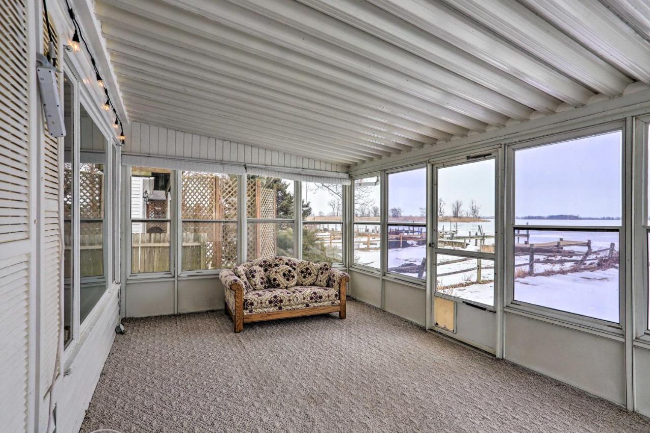 Lake Erie Waterfront Home With Sunroom And Yard! Dış mekan fotoğraf